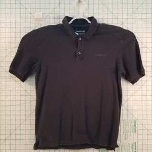 Merrell Black Polo Tee Small